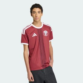Maillot Domicile Qatar 26 Adidas - Noble Maroon - 2xl