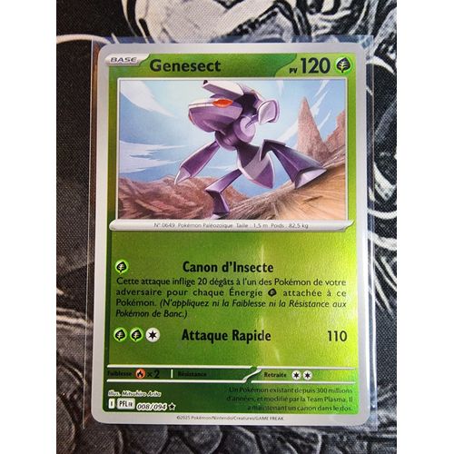 Genesect Rare  Reverse - Méga-Evolution Me02 - Flammes Fantasmagoriques - 008/094 Carte Pokémon