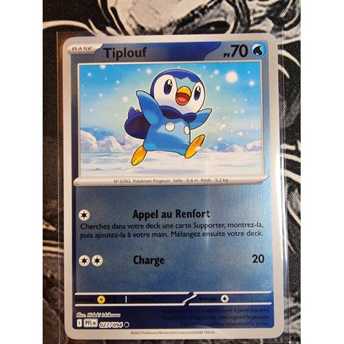 Tiplouf Reverse - Méga-Evolution Me02 - Flammes Fantasmagoriques - 027/094 Carte Pokémon