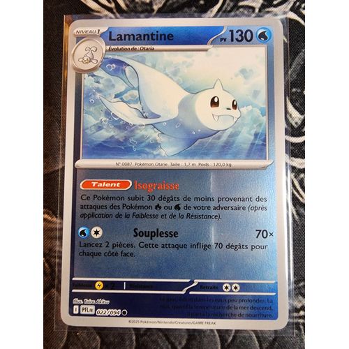 Lamantine Reverse - Méga-Evolution Me02 - Flammes Fantasmagoriques - 022/094 Carte Pokémon