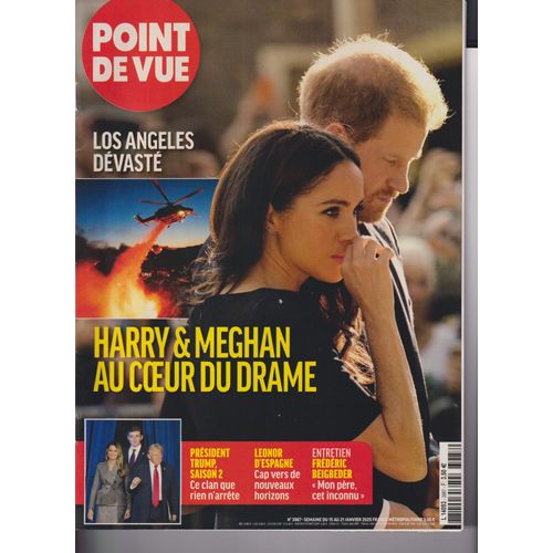 Point De Vue N° 3987 Harry Et Meghan Au Coeur Du Drame