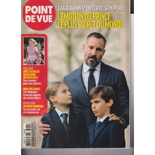 Point De Vue N°3992 L'Aga Kan V Enterre Son Père