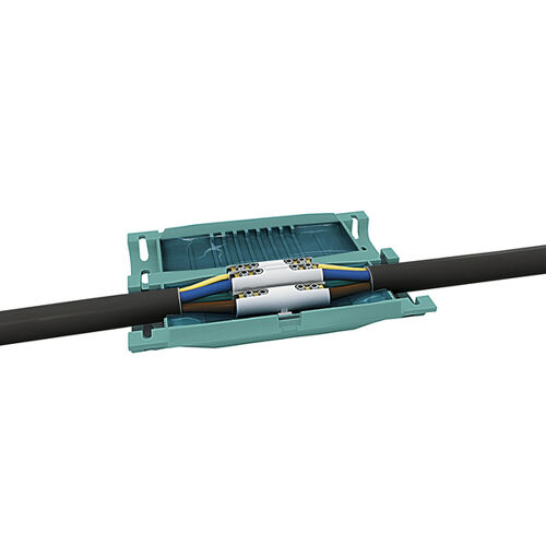 Joint de câble gel 3x1,5 - 5x6, 3x1,5 - 5x2,5 Kit de raccordement rapide + gel vert relifix v56