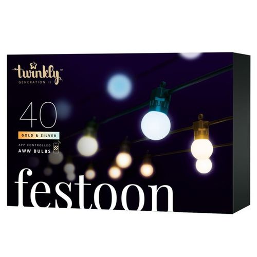 Guirlande Lumineuse Led Twinkly Twf040gop-Beu Noël 36 W