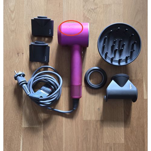 Dyson Supersonic Hd08 Sèche-Cheveux Fuchsia/Nickel - Occasion