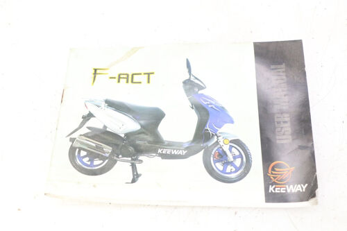 Manuel Utilisateur Keeway F-Act Fact 50 2006 - 2011 / 165757