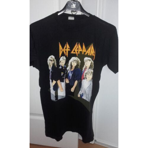 T-Shirt : Def Leppard - Hysteria Tour 1988 - Taille : L