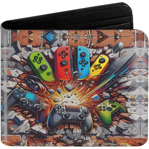 NSIECD-Porte Monnaie Enfant, Portefeuille Ado Garçon, Porte Feuille Adolescent Garçon 4 5 6 7 8 9 10 11 12 13 14 Ans, Carte Bancaire Enfant avec Compartiment pour Monnaie Et Cartes