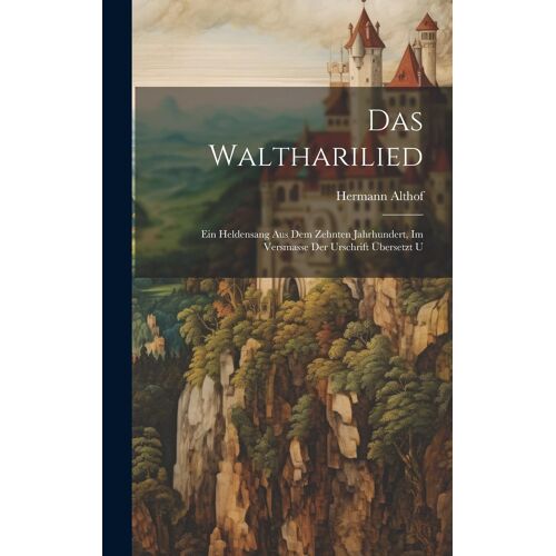 Das Waltharilied; Ein Heldensang Aus Dem Zehnten Jahrhundert, Im Versmasse Der Urschrift Übersetzt U Paperback Book By Hermann Althof