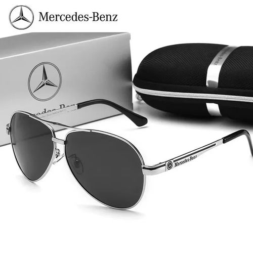 Lunettes De Soleil Polarisee Uv400 Mercedes-Benz, Modele: Gris