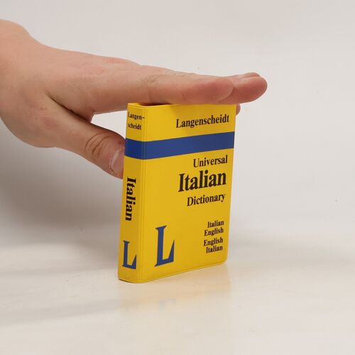 Langenscheidt's Universal Dictionary Italian-English English Italian: English-Italian Italian-English