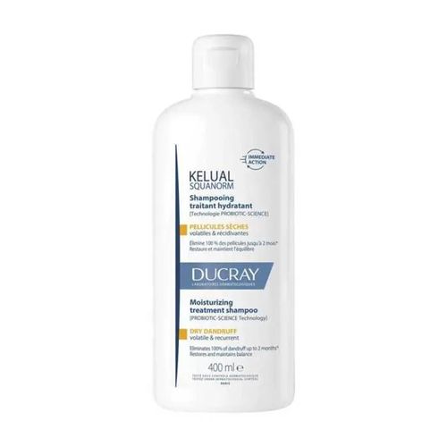 Ducray Kelual Squanorm Shampooing Pellicules Sèches 400ml 