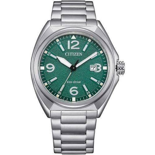Montre - Acier Vert - Citizen - Aw1571-76x