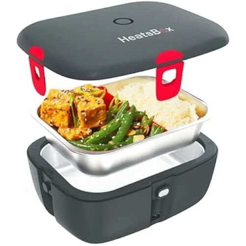 Faitron Heatsbox Go Boite Chauffante Repas Électrique Mobile, Sans Bpa, Contrôle Par Application, Batterie Intégrée, Bol Anti-Fuite