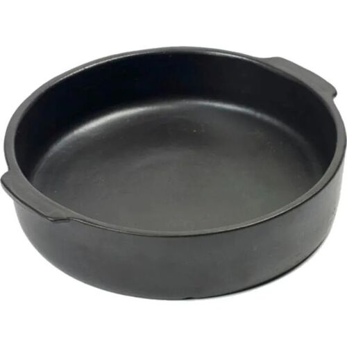 Serax Plat À Four Rond L Pure Black, Contenu 1,6 Litre, Hauteur 60 Mm, Ø 250 Mm