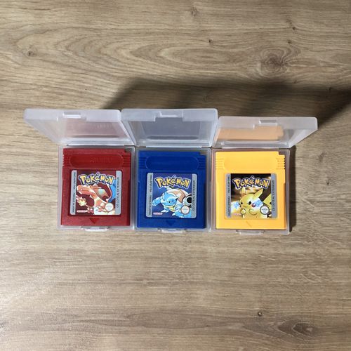 Pokémon Rouge, Bleu Et Jaune Game Boy