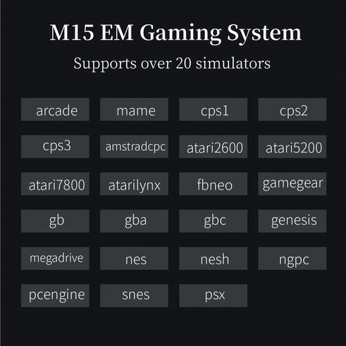 Console De Jeux M15 Plus