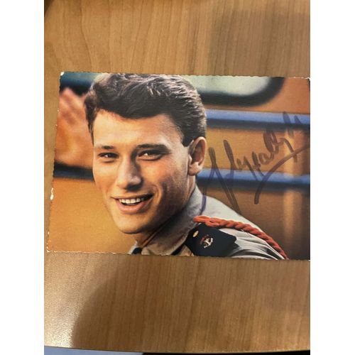 Autographe Johnny Jeune