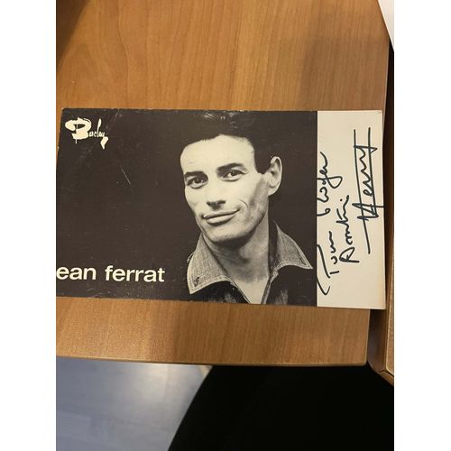Autographe Jean Ferrat