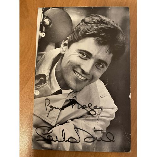 Autographe Sacha Distel