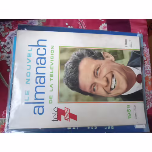 Almanach De La Télévision Télé 7 Jours Année 1969