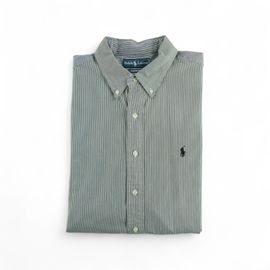 Reconditionné - Chemise Classiques Homme À Rayures - Taille Xl - Homme - Bleu