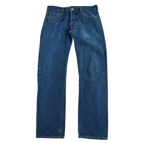 Reconditionné - Jean Homme Big E Levis 501 Bleu - Taille W33/L34 - Homme - Bleu