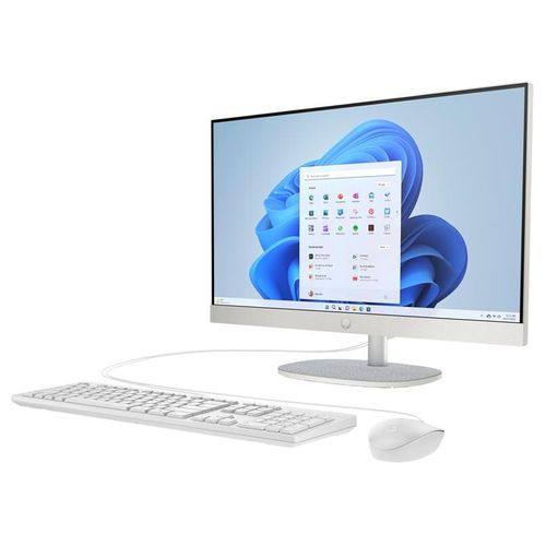 HP 24-cr0068nf - 23.8" N-series I3-N300 8 Go RAM 512 Go Blanc AZERTY