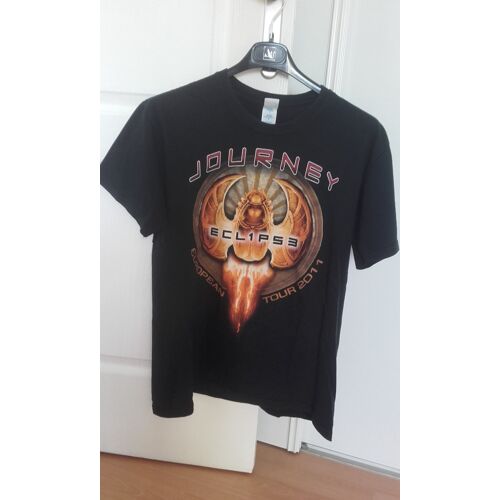 T-Shirt : Journey - Eclipse European Tour 2011 (Noir) - Taille : L