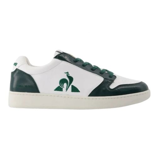 Chaussures Coq Sportif Baskets Blanche Et Verte