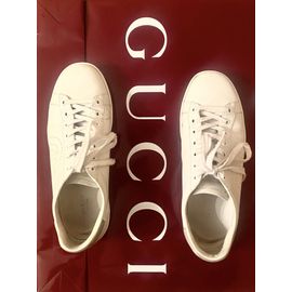 Baskets Blanches Gucci - 40