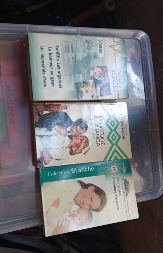 Harlequin Serie Et Collection Blanche Lot De 3 Livres