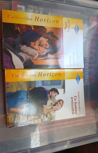 Collection Horizon Lot De 2 Livres Premier Baiser, Un Homme Irrésisitible.