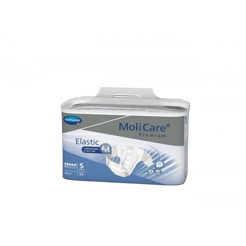 Hartmann - Molicare - Couche Adulte 6 Gouttes - Premium Elastic Small - Sachet De 30 Pièces 