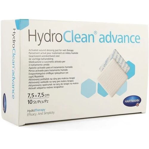 Hartmann Hydroclean Advance 7,5 X 7,5 Cm Pack De 10 Pansement Adhésif 