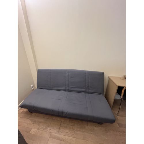 Canapé clic-clac gris conforama