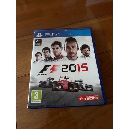 Jeu ps4 F1 2015