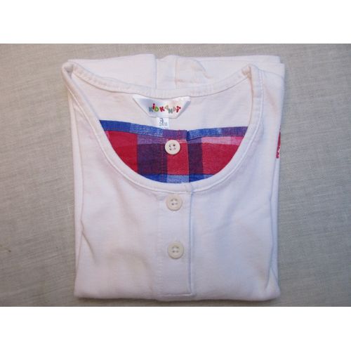 T-Shirt Blanc, 24 Mois