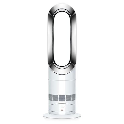 Dyson Hot+Cool Jet Focus AM09 - Chauffage soufflant sans lame - plateau de table, pose au sol - blanc/argent