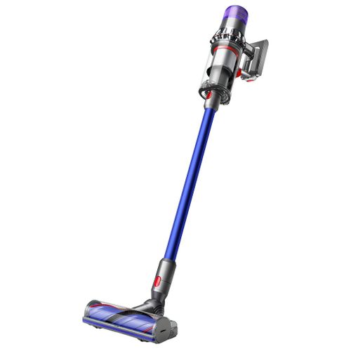 Dyson V11 - Aspirateur - balai/à main (2-en-1) - sans sac - sans fil - bleu/nickel chargeur inclus