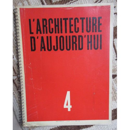 L Architecture D Aujourd Hui N°4 1936