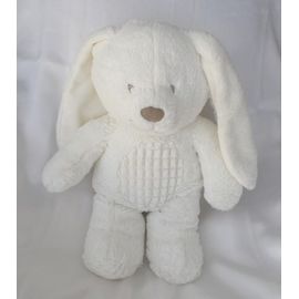 Doudou Peluche Lapin Blanc Tex Baby 35 cm
