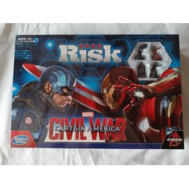 Risk - Captain America Vs Iron Man - Civil War Edition Game - English Language