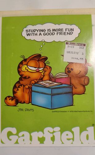 Bloc Courrier Garfield 1978