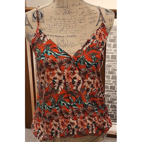 Joli Débardeur Boule Multicolore Fluide