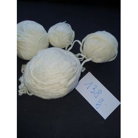 138 Grammes De Coton Jaune Pâle