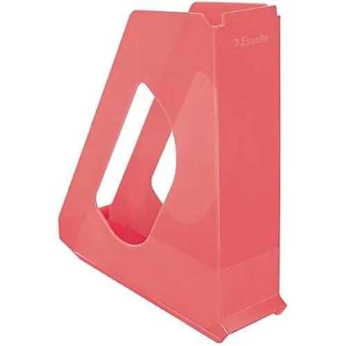 Porte-revues - ESSELTE - Europost VIVIDA - A4 - Noir - Design ergonomique - Couleur Corail Breeze