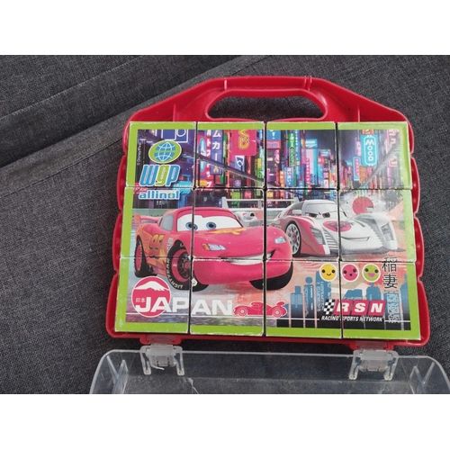 Jeu cubes Cars