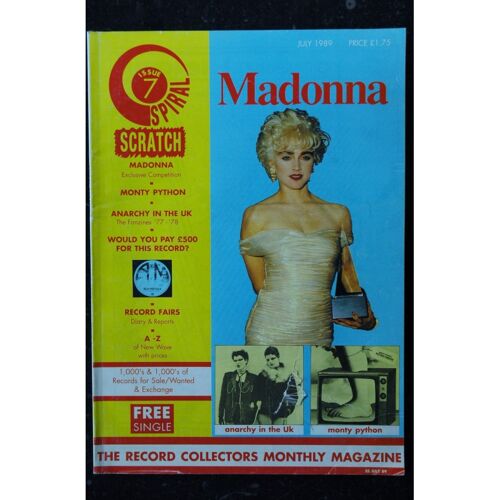 Cover Madonna - The Record Collectors Monthly Magazine