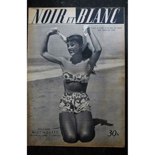 Noir Et Blanc 285 - 9 Août 1950 - Mistinguett - Fernandel - Allemagne 1950 Hobereaux Parvenus Et Pauvres